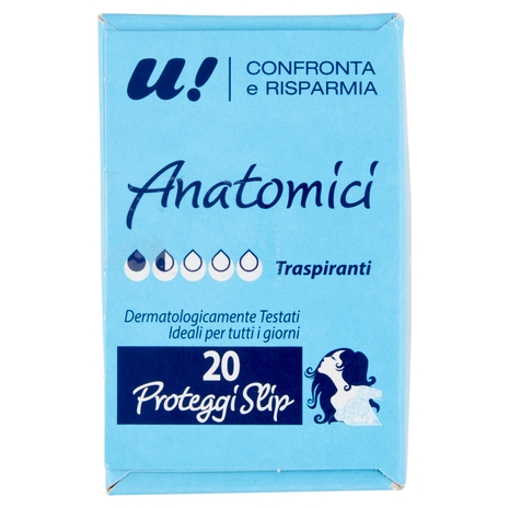 20 Proteggi Slip Anatomici U! Confronta e Risparmia